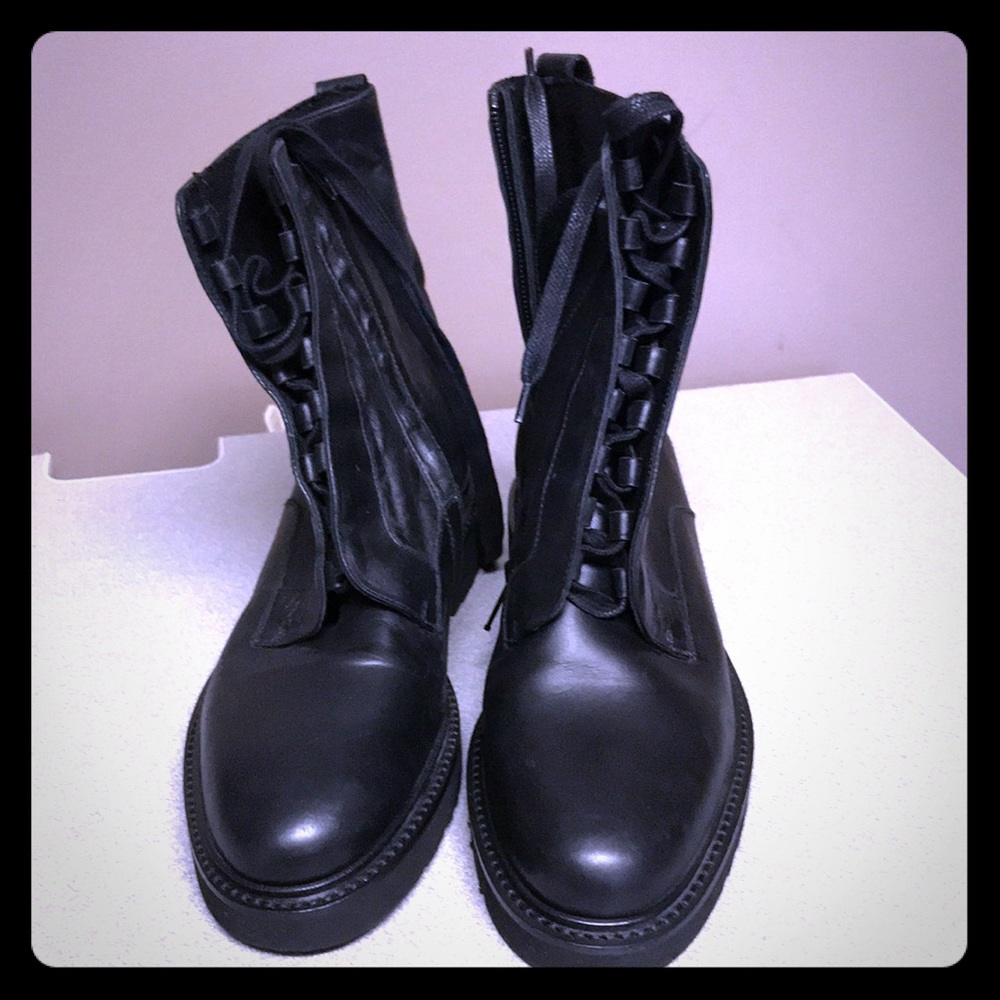 Black boots